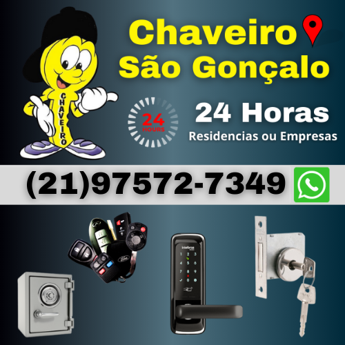 Chaveiro 24hrs são Gonçalo e regiões. Chaveiro 24hrs são Gonçalo e regiões.